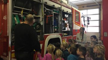 Brandschutzerziehung im Kindergarten Don Bosco Gersfeld